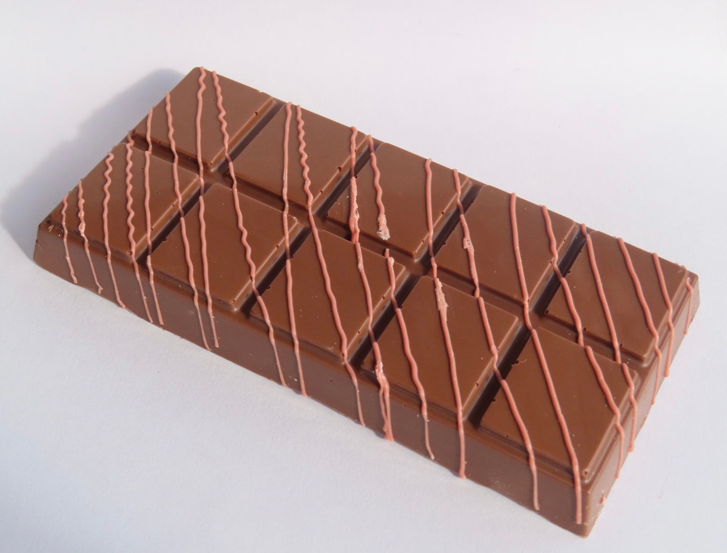 Peanut Butter Crunch Stuffed Chocolate Bar