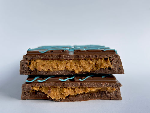 Biscoff Crunch Stuffed Chocolate