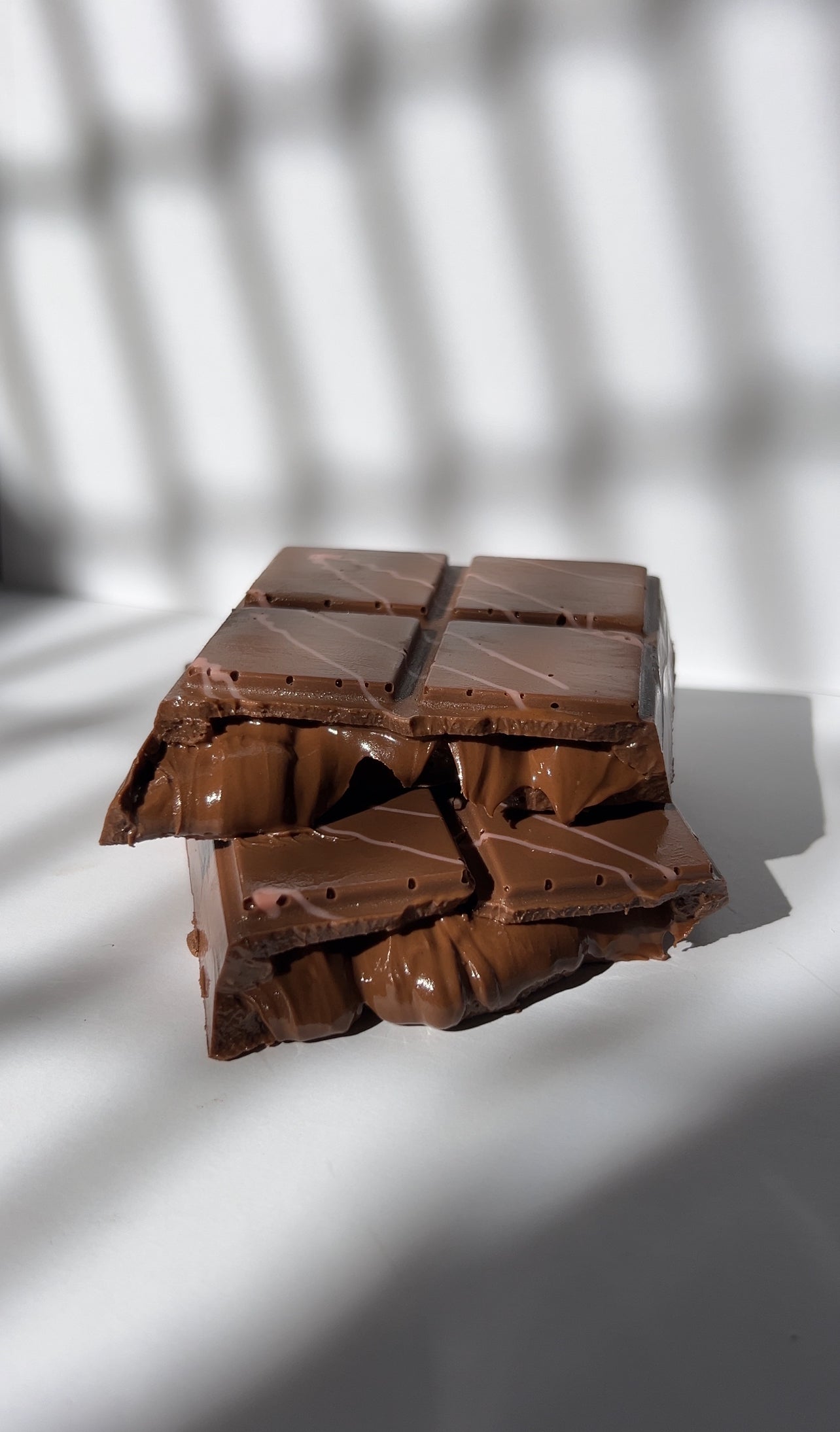 Nutella Stuffed Chocolate Bar